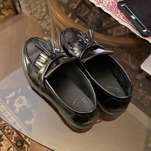 DR MARTENS ADRIAN WOMEN'S VIRGINIA LEATHER TASSEL LOAFERS
